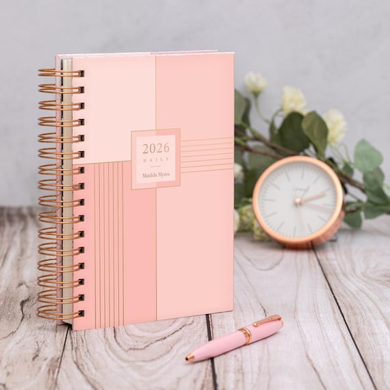 Matilda Myres 2025 A6 Diary | Daily By Page | January To December