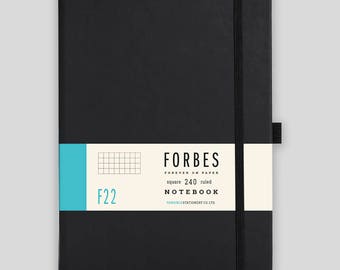 Squared Notebook from FORBES with Personalisation - Names or Initials