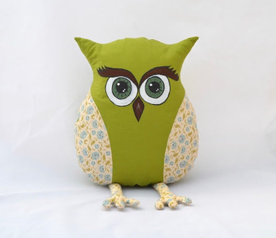 owl baby pillow