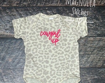 Cowgirl up girls shirt/ Baby Cowgirl Up Shirt / Womens Cowgirl Shirt / Barrel Racing Shirt