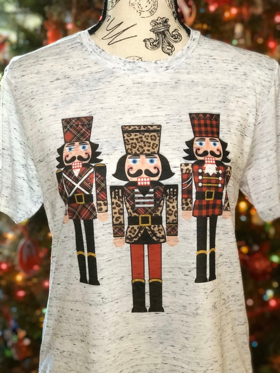 Nutcracker Christmas Shirt / Leopard 