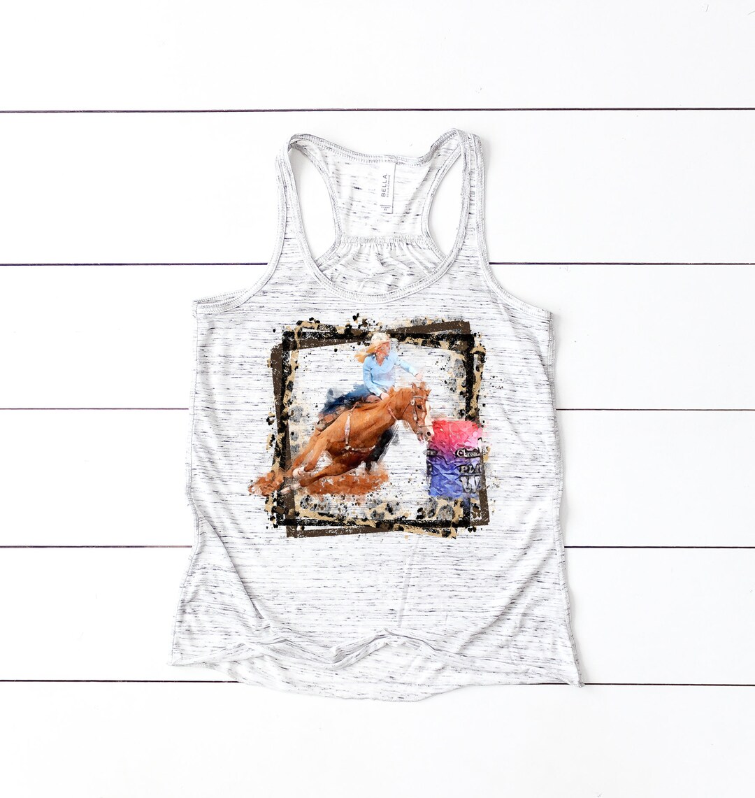 Barrel Racer Tank Top - Etsy