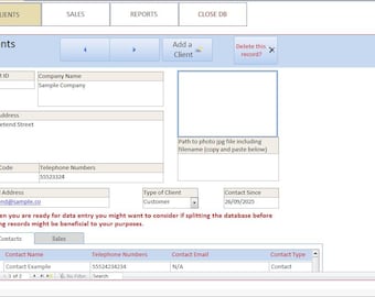 Database template bundle, pack of 2 of my MS Access Starter Templates as described below: