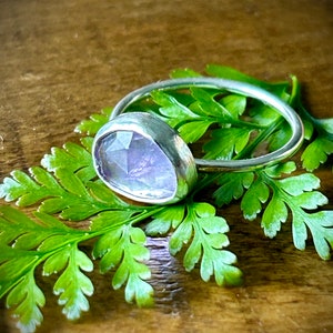 Pink Amethyst Ring | Sterling Ring | Artisan Ring | Dainty Ring | Handmade Ring | Gifts for Her | Gemstone Ring