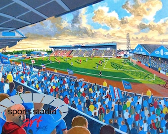 Carlisle United Football Club - Brunton Park Stadium Fine Art Jigsaw Puzzle