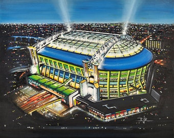 Ajax Football Club - Amsterdam Arena Stadia Fine Art Jigsaw Puzzle