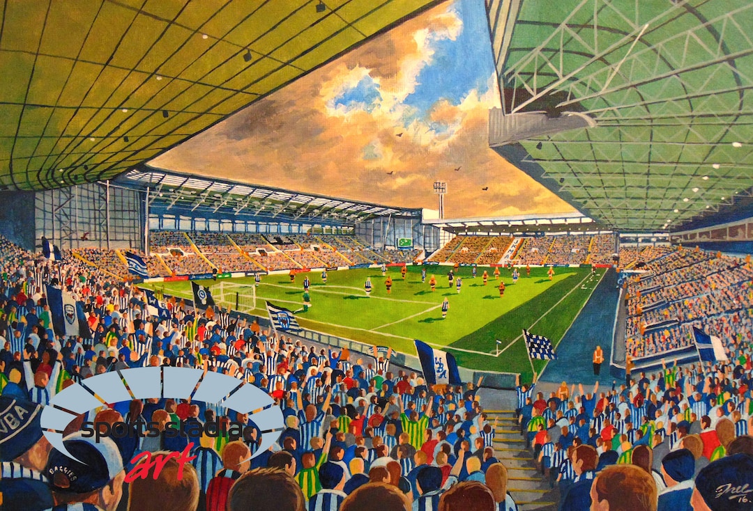 The Hawthorns Stadium Fine Art Print - West Bromwich Albion Football ...