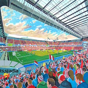 Philips Stadium Fine Art Print PSV Eindhoven Football Club image 2