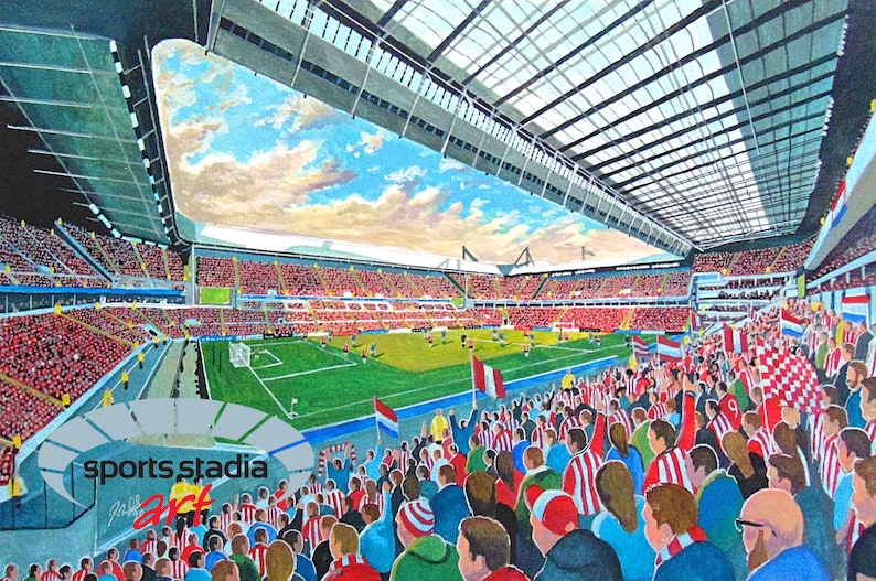 Philips Stadium Fine Art Print PSV Eindhoven Football Club image 2