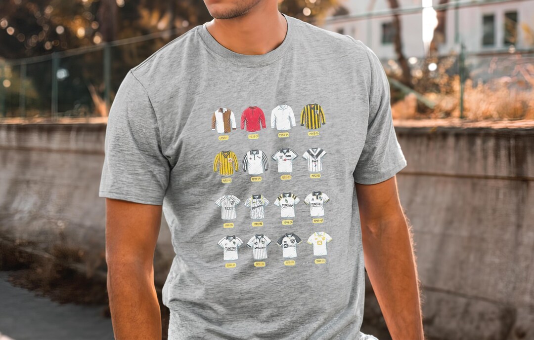 ポート・ヴェイルFC レトロ フットボール シャツ Tシャツ - Etsy 日本