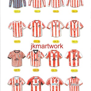 Brentford FC Retro Football Shirts Art T-Shirt