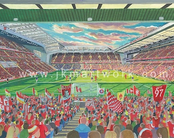 Liverpool FC - Anfield Stadium Art Print
