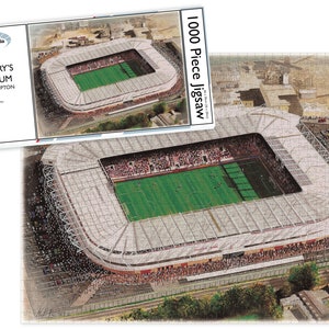 Bernabeu Stadium Fine Art Jigsaw Puzzle Real Madrid Football Club 
