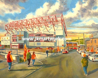 Bradford City Valley Parade Print picture poster