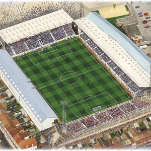 Fratton Park Stadia Fine Art Jigsaw Puzzle - Portsmouth Football Club