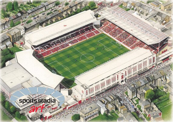 Highbury Stadium Fine Art Jigsaw Puzzle - Arsenal Football