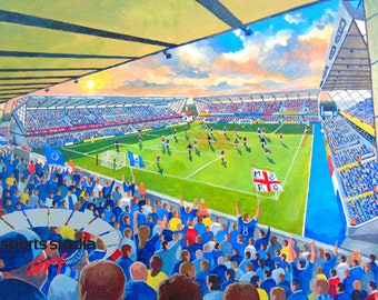 Millwall Football Club - Stampa artistica dello stadio The Den