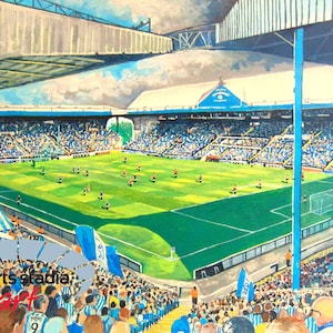 Hillsborough Stadium Fine Art Jigsaw Puzzle - Sheffield Wednesday Football Club