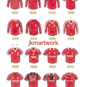 Nottingham Forest FC Retro Football Shirts T-Shirt