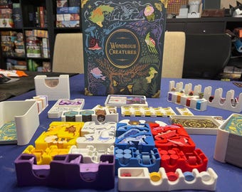 Wondrous Creatures Board Game Functional Insert and Organizer - Etsy