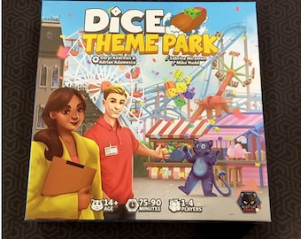 Dice Theme Park 3D Printed Insert