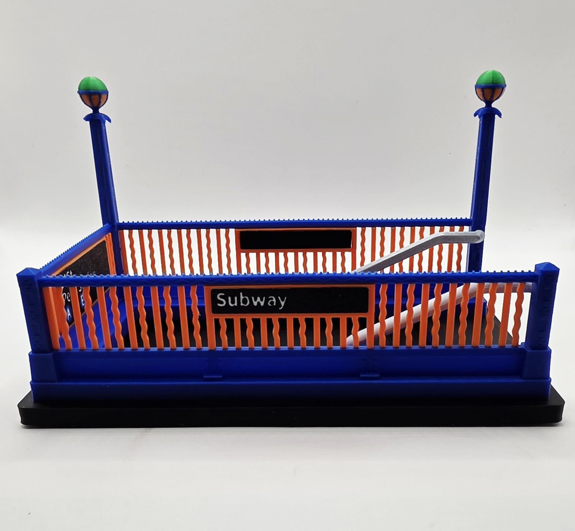 Subway Station Miniature - Etsy