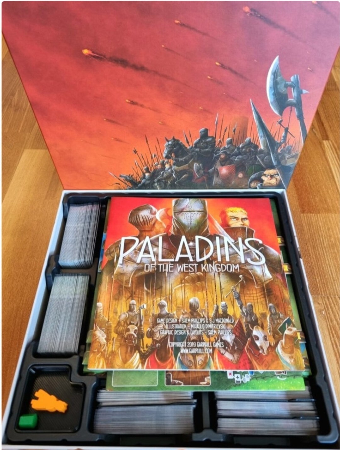 paladins of the west kingdom card sleeves SWK 54x86 mm 100pcs Soft Board Games & MTL Sleeves It includes enough sleeves to sleeve all the games cards Arthur Mini European Bulk Box