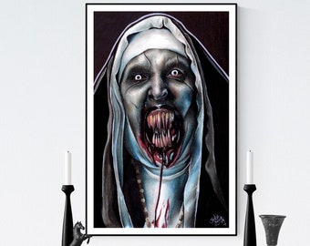 Valak, The Conjuring, A4 Print