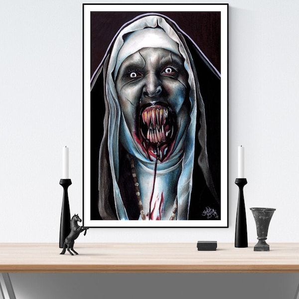 Valak, The Conjuring, A4 Print