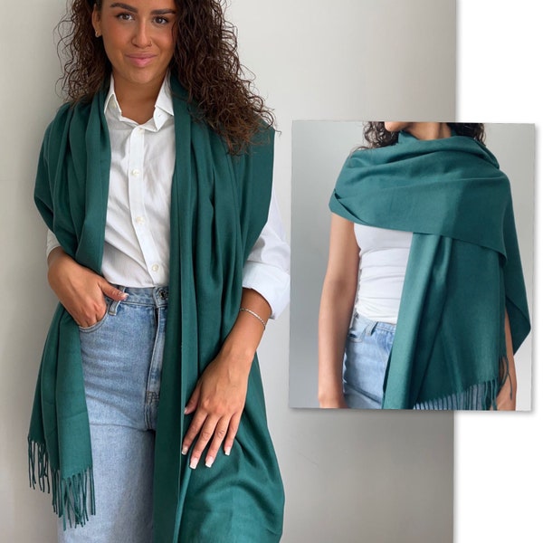 matching shawl for green dress