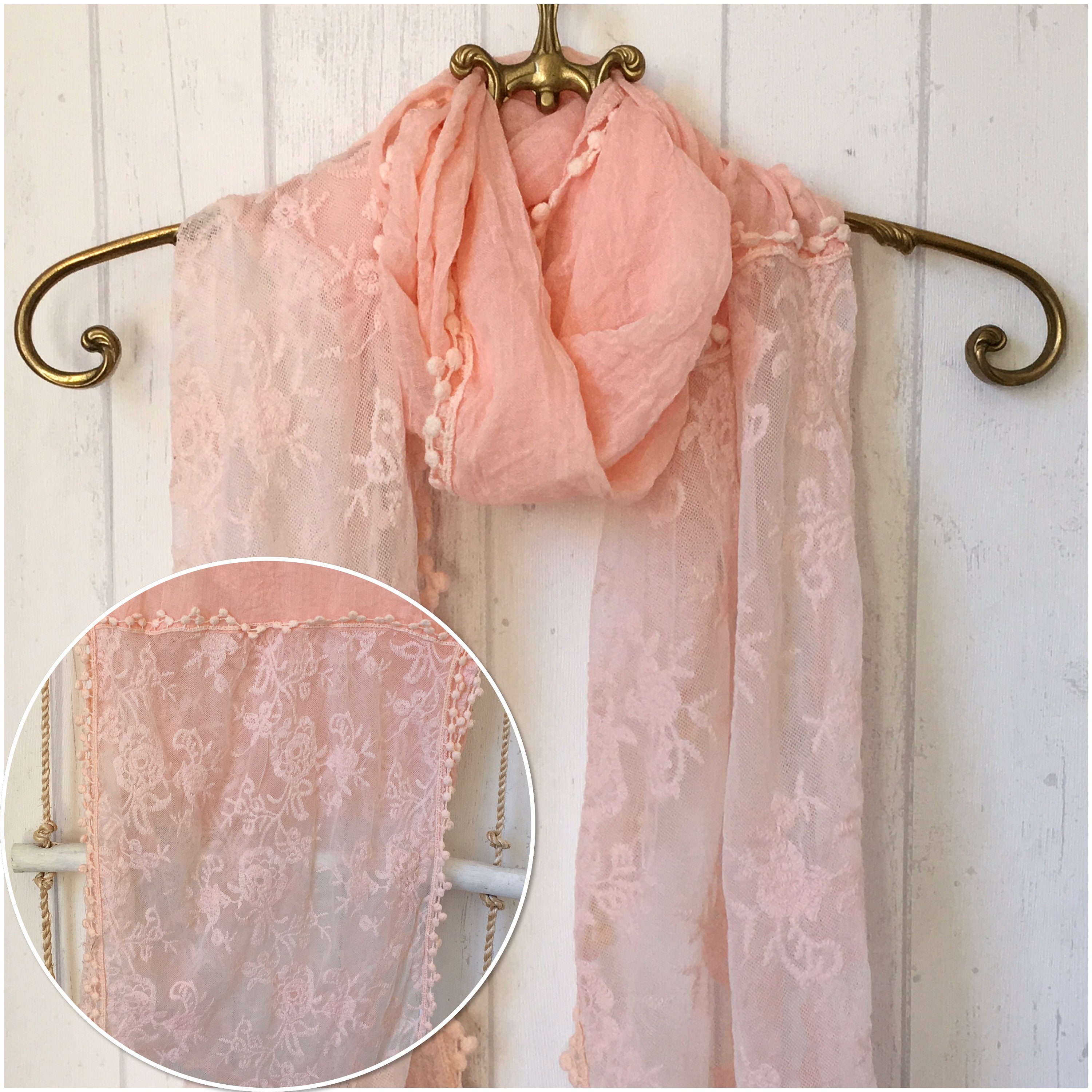 Pale pink shop laces