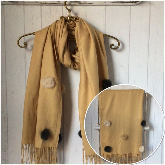 PAÑUELO DE MOSTAZA / de mostaza Bufanda de mostaza - Etsy España