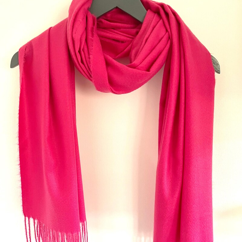 cerise pink shawl