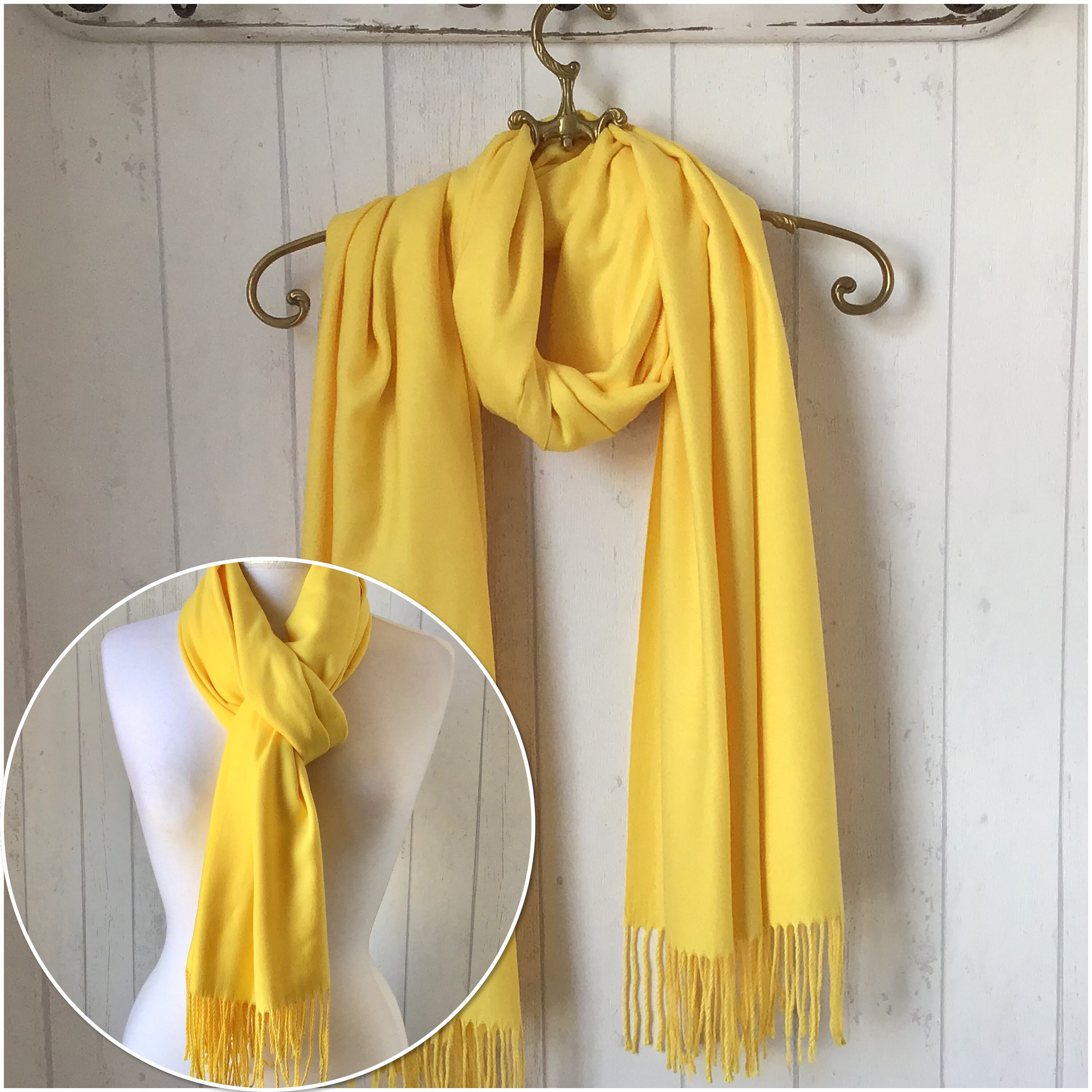 shawl yellow