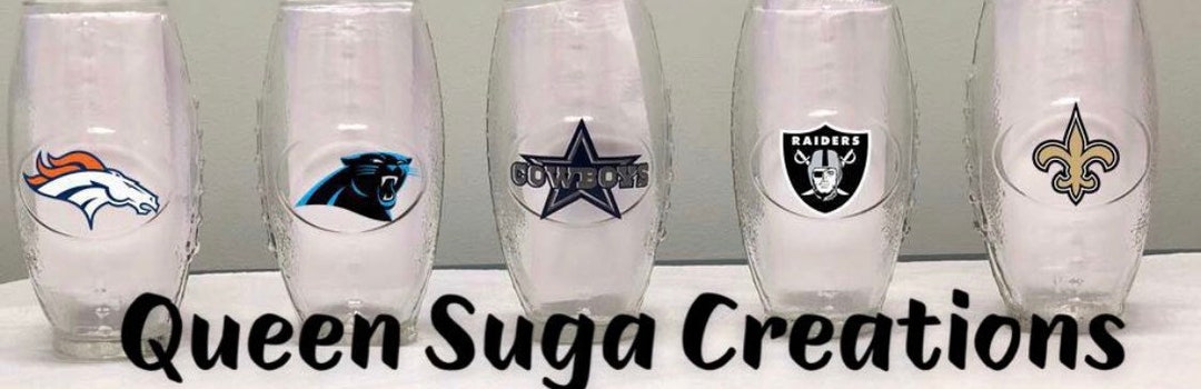 Football Shaped Team Drinking Glasses - Etsy