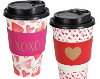 Valentine Theme Coffee/Tea Cups