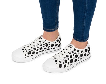 dalmatian print trainers