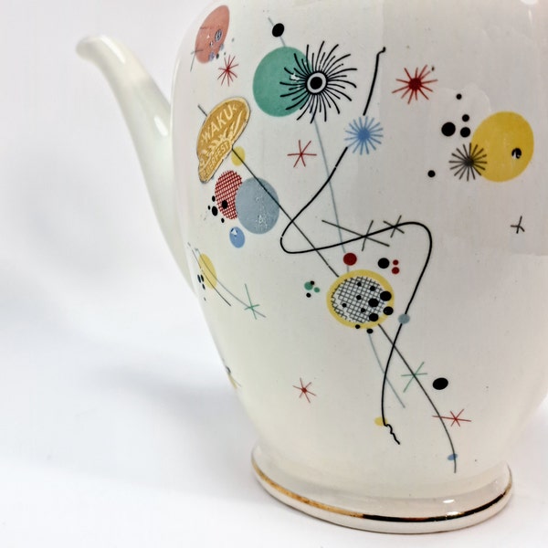 Mid 20th Century Atomic Design Coffee Pot by Waku