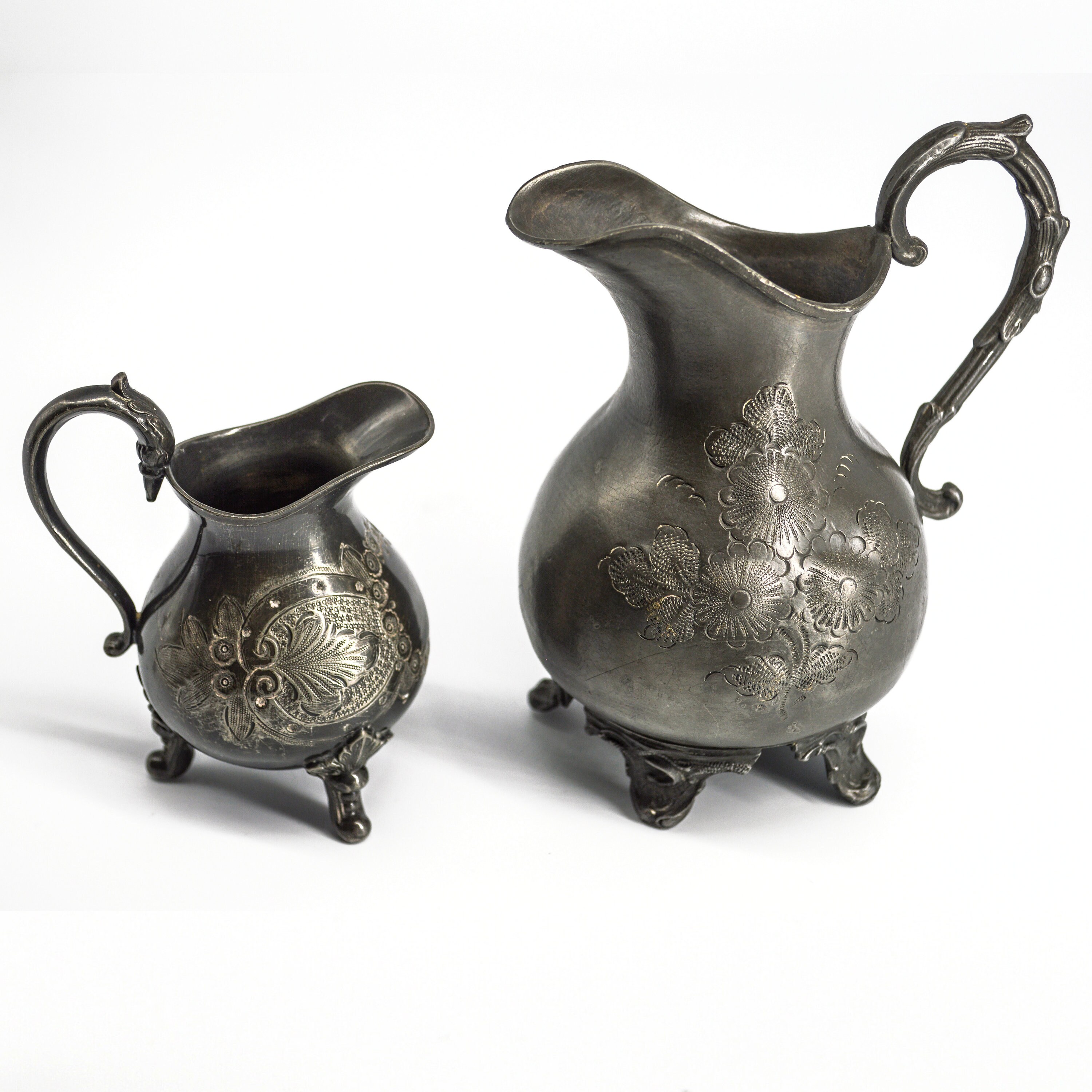 ❤️ビンテージ！ドイツピューター1836年ピッチャー❤️1648