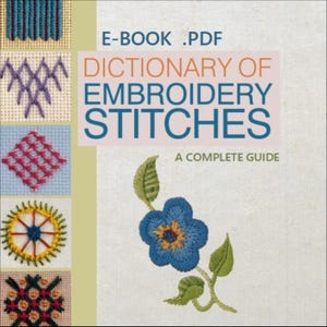E-Book Schnittmuster Stickerei | Maschen | E-Book PDF | Stickanleitung | PDF Stickdatei | Bastel-Ebook | Muster PDF Digital Sofortiger Download