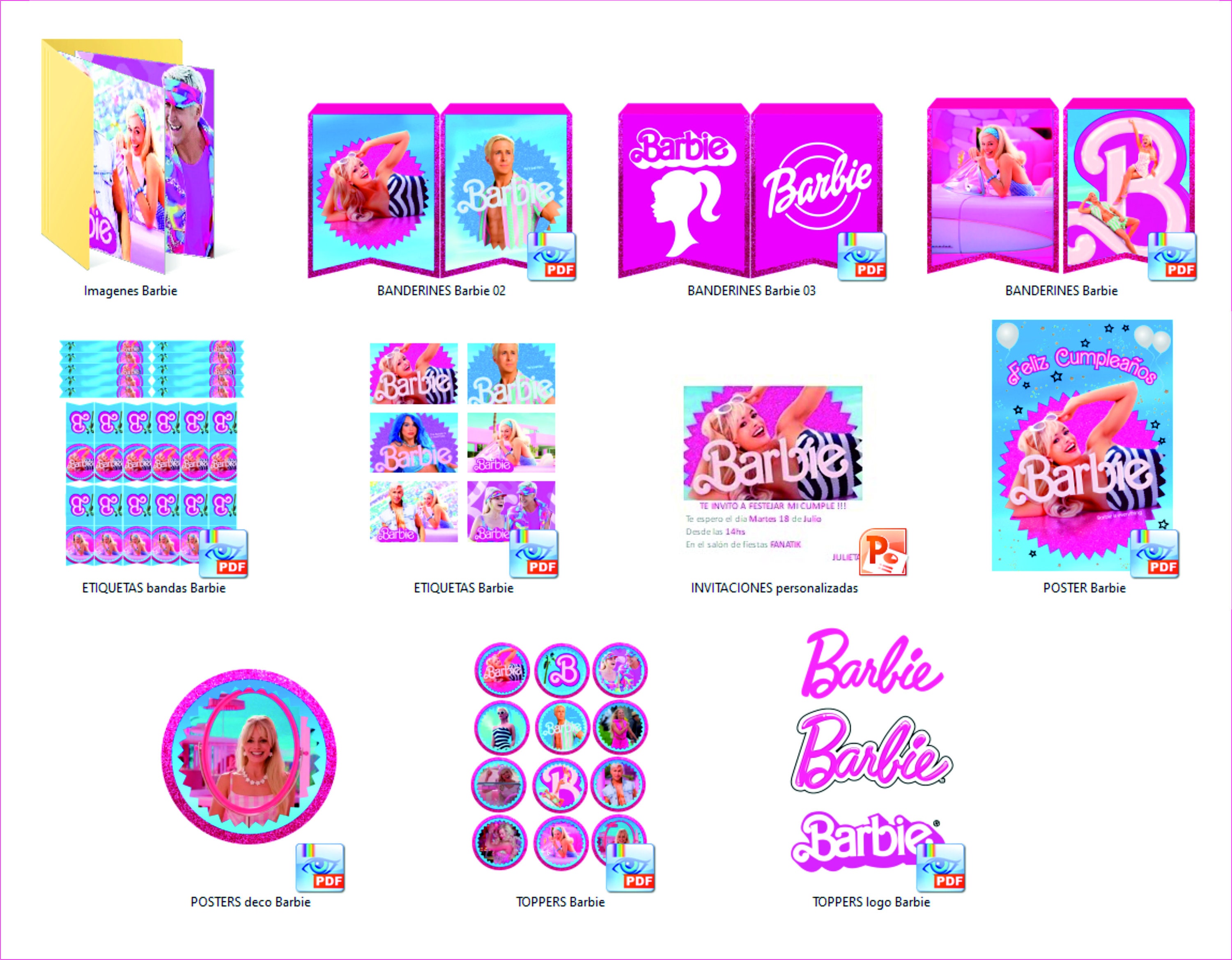 barbi-the-movie-printable-kit-birthday-party-candy-bar-etsy-australia