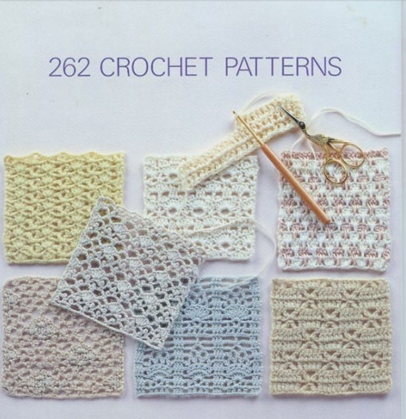 262 Pattern Crochet Crochet Books E-book PDF Crochet and Knitting PDF  Crochet Craft E-book Pattern PDF Digital Instant Download 