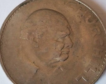 British Coin Churchill 1965