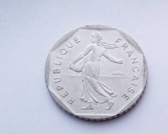 フランス硬貨 2フラン | フランス | 1977 - 2001 - Etsy 日本