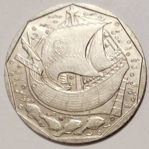 Portuguese 50 escudos 1989