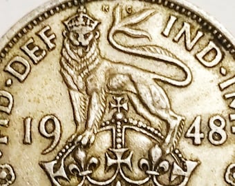 British Coin - 1977 Elizabeth II Coronation Crown, Five Shillings