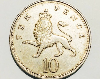 10 pence 1990s Coin Elizabeth II