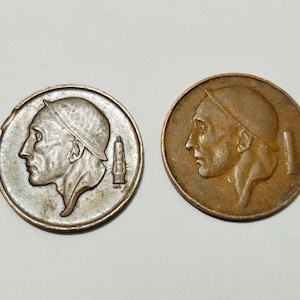 Vintage Belgium Coins