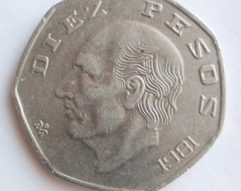 Mexicaanse munt 10 peso 1981