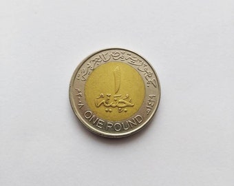 Lot De 5 Pièces De Monnaie Égyptiennes Commémoratives Du Pharaon